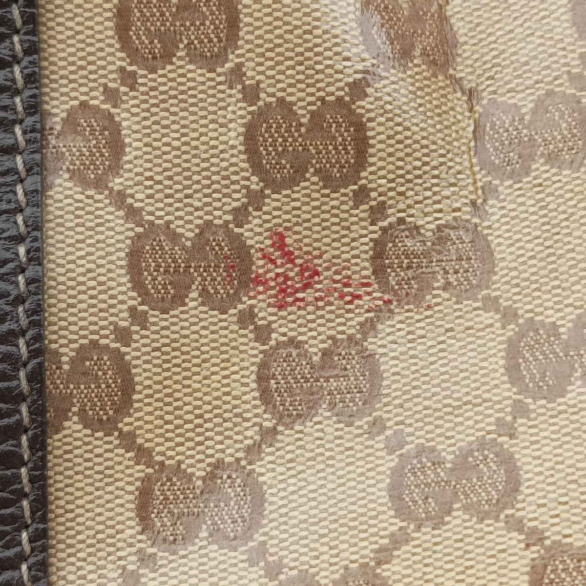 Joy Guccissima Brown PVC coated canvas 265697 F017281348ジョイ グッチッシマ ブラウン PVCコーティングキャンバス 265697 F017281348