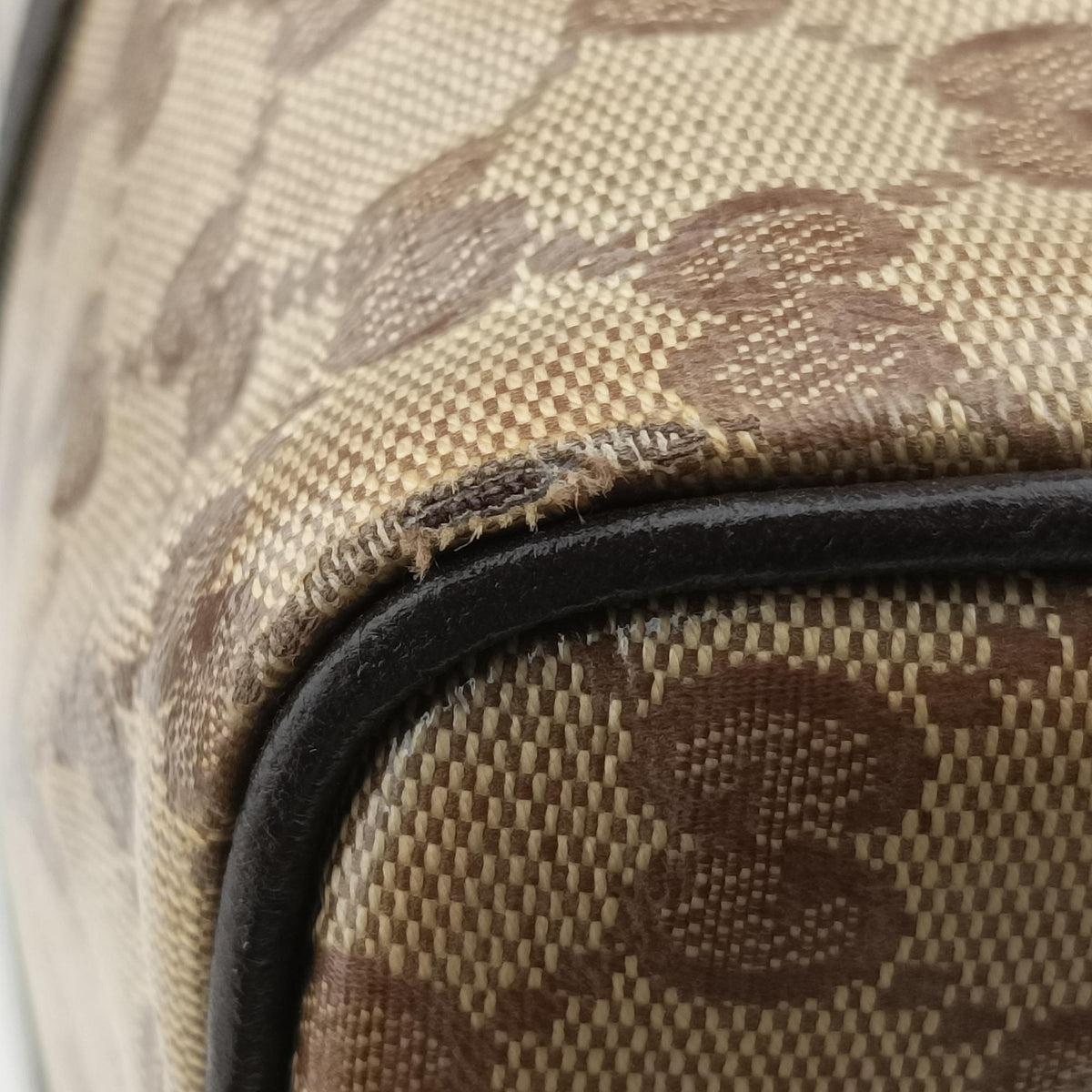 Joy Guccissima Brown PVC coated canvas 265697 F017281348ジョイ グッチッシマ ブラウン PVCコーティングキャンバス 265697 F017281348