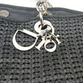 Soft Lady Dior Intrecciato Tote Black lambskin 225-BM-0038ソフト レディディオール イントレチャート トート ブラック ラムスキン 225-BM-0038