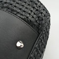 Soft Lady Dior Intrecciato Tote Black lambskin 225-BM-0038ソフト レディディオール イントレチャート トート ブラック ラムスキン 225-BM-0038