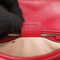 GG Marmont Red Leather 443497 C022367849GGマーモント レッド レザー 443497 C022367849