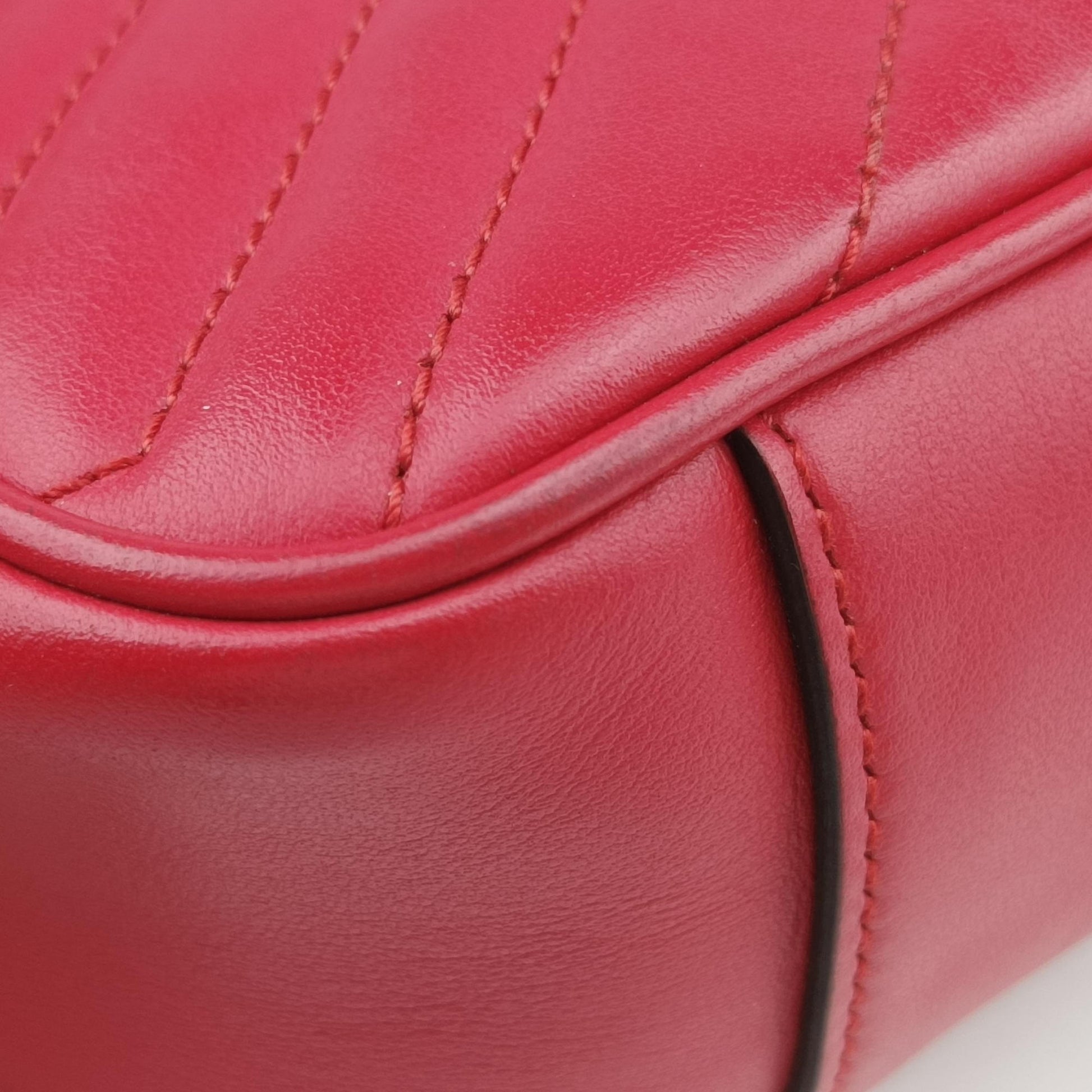GG Marmont Red Leather 443497 C022367849GGマーモント レッド レザー 443497 C022367849