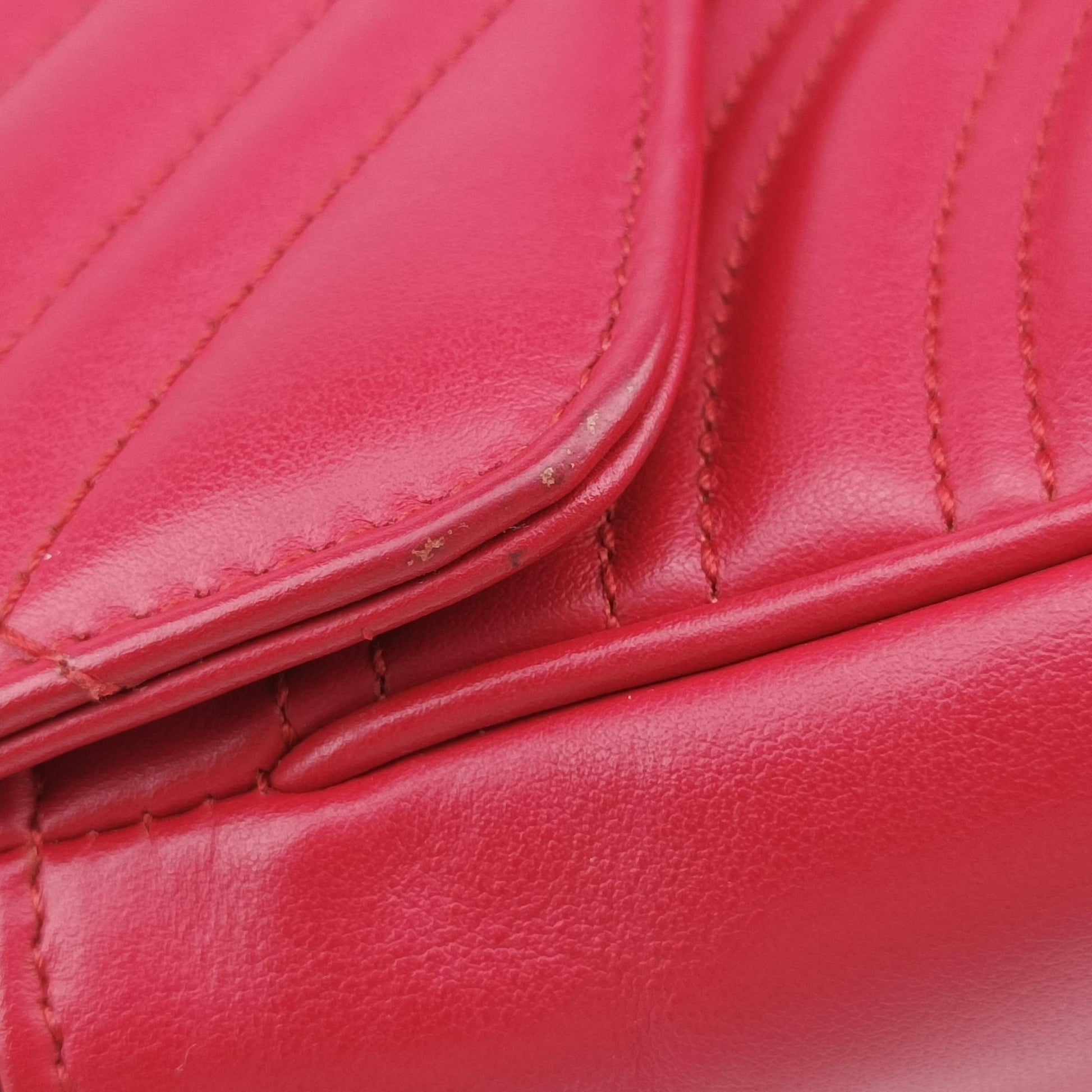 GG Marmont Red Leather 443497 C022367849GGマーモント レッド レザー 443497 C022367849