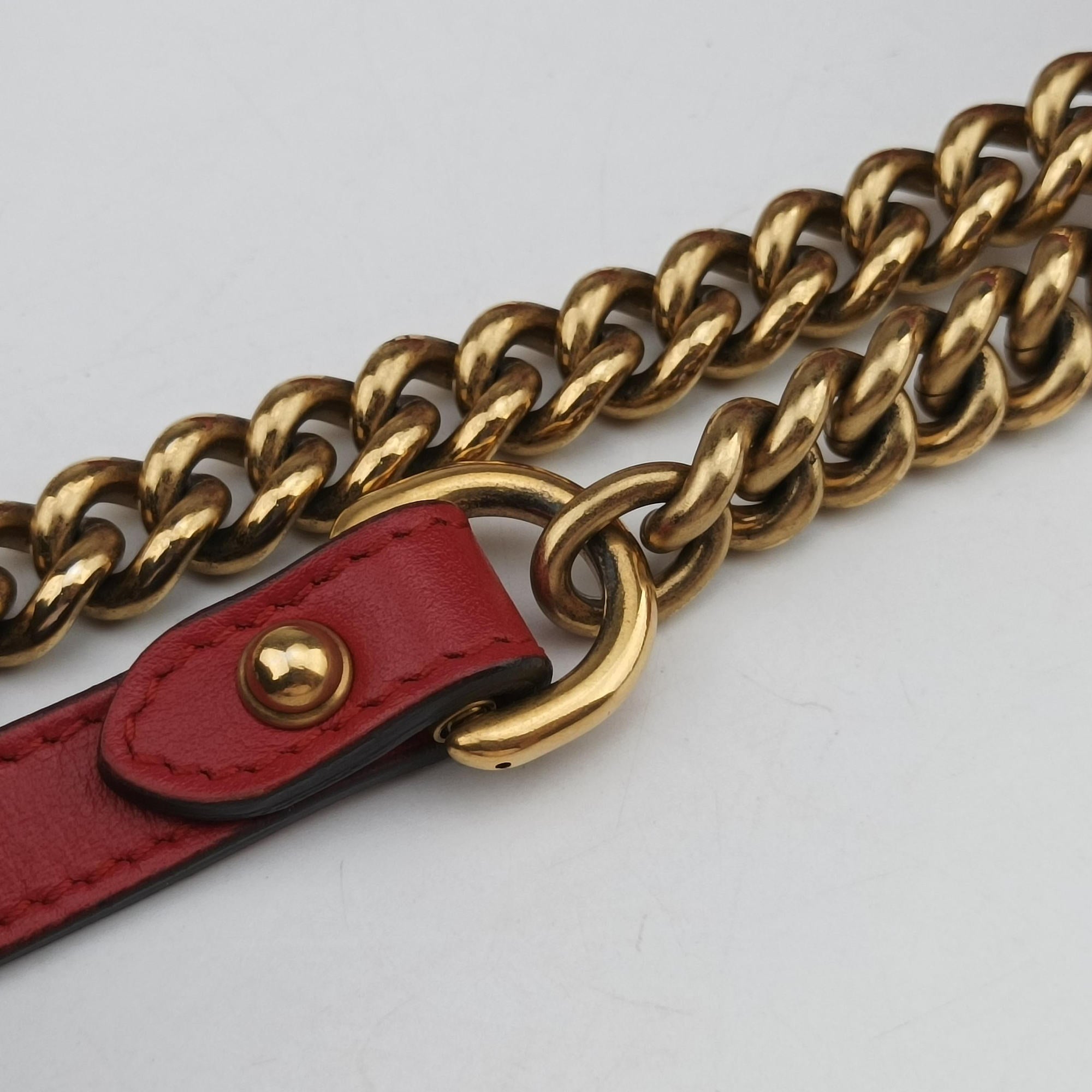 GG Marmont Red Leather 443497 C022367849GGマーモント レッド レザー 443497 C022367849
