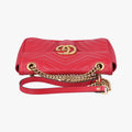 GG Marmont Red Leather 443497 C022367849GGマーモント レッド レザー 443497 C022367849