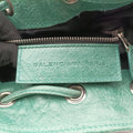 Pre-owned Balenciaga Pompon Green Leather  shoulderbag | stylenewstar
