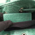 Pre-owned Balenciaga Pompon Green Leather  shoulderbag | stylenewstar