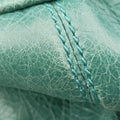 Pre-owned Balenciaga Pompon Green Leather  shoulderbag | stylenewstar