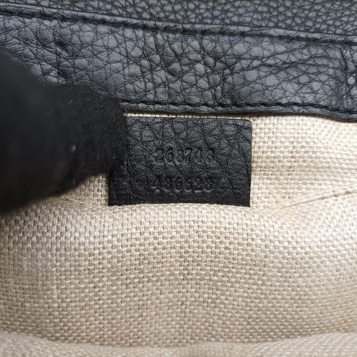 Greenwich chain Black Leather 268748 D9626606グリニッジ チェーン ブラック レザー 268748 D9626606