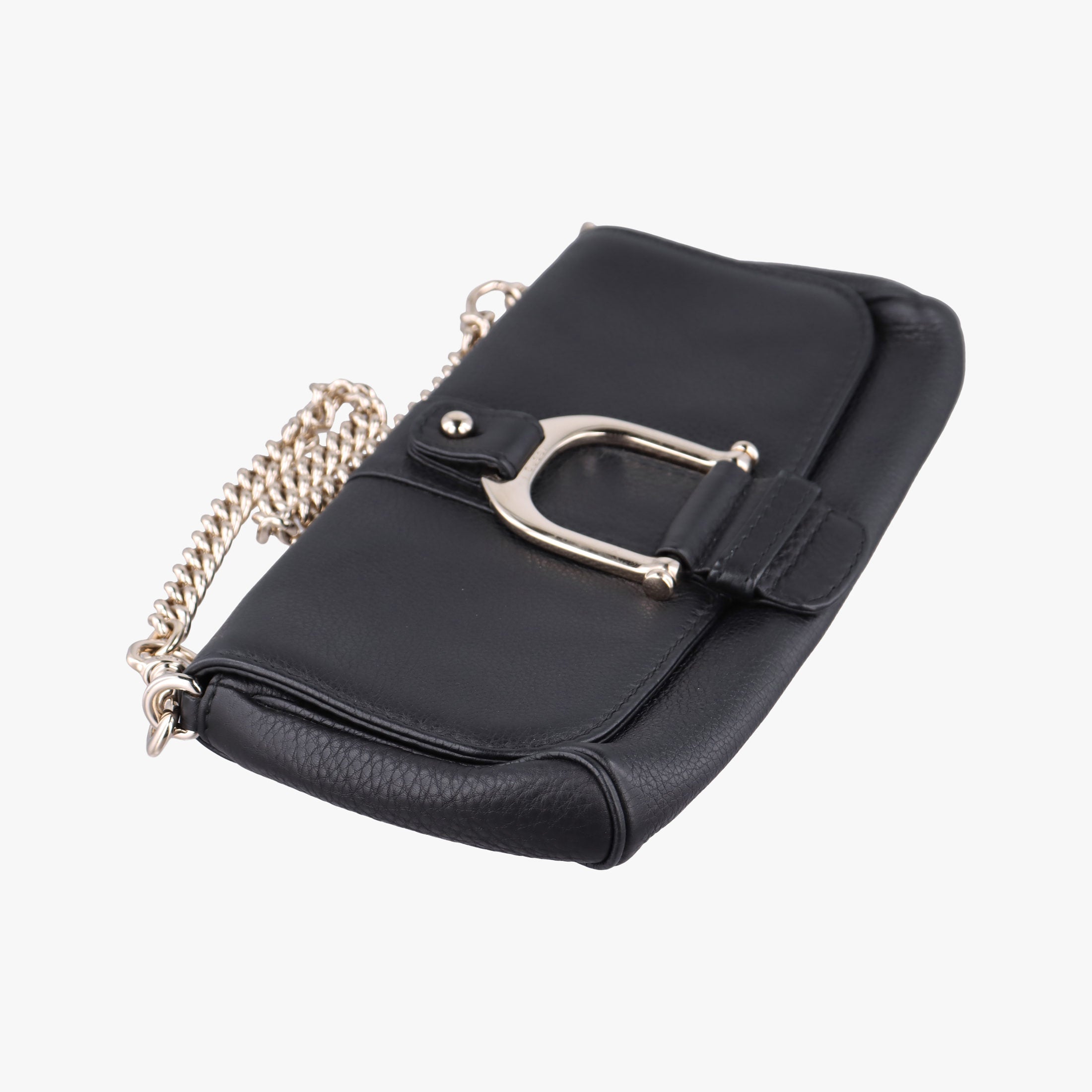 Greenwich chain Black Leather 268748 D9626606グリニッジ チェーン ブラック レザー 268748 D9626606