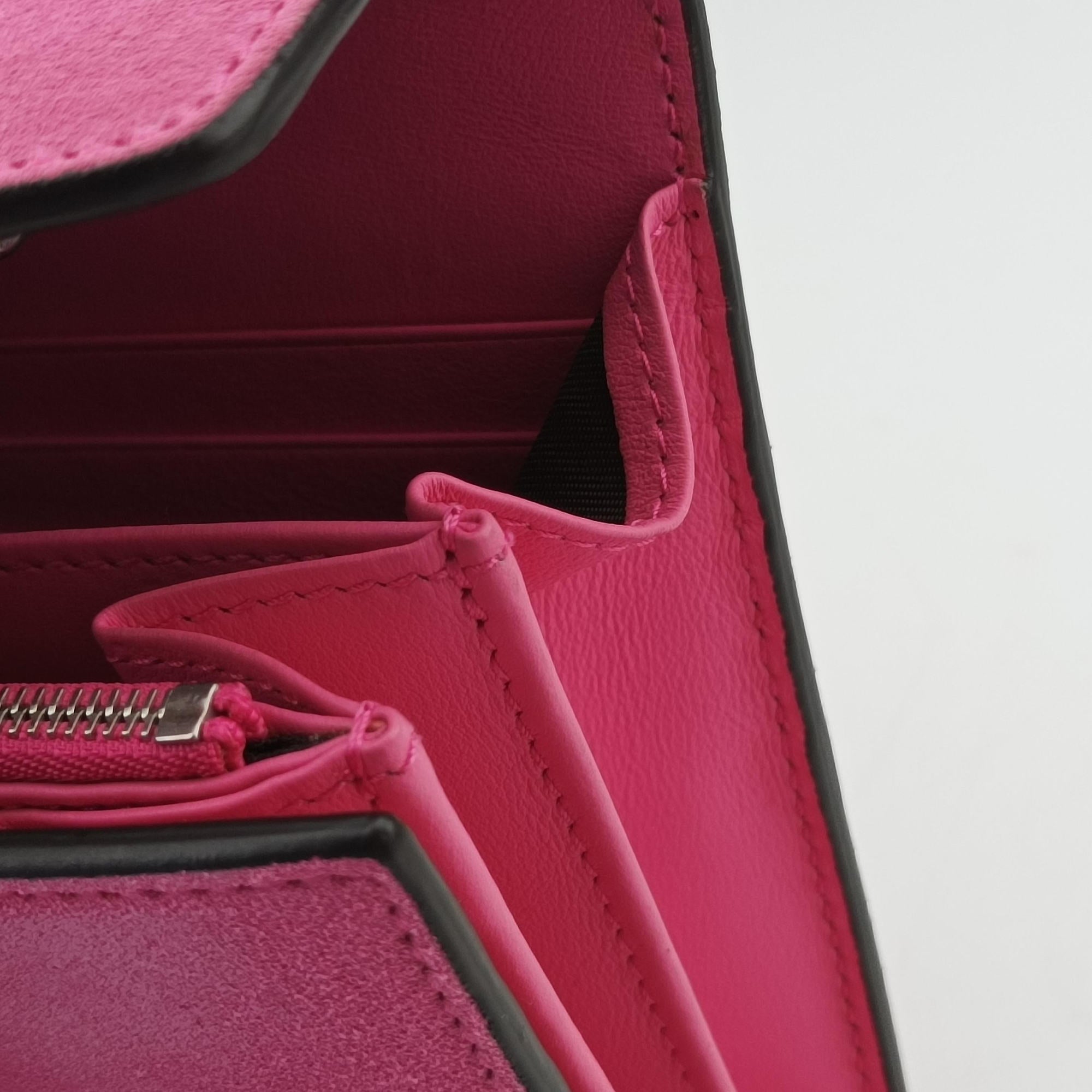 Pre-owned Gucci Dionysus Pink Suede 401231 shoulderbag | stylenewstar