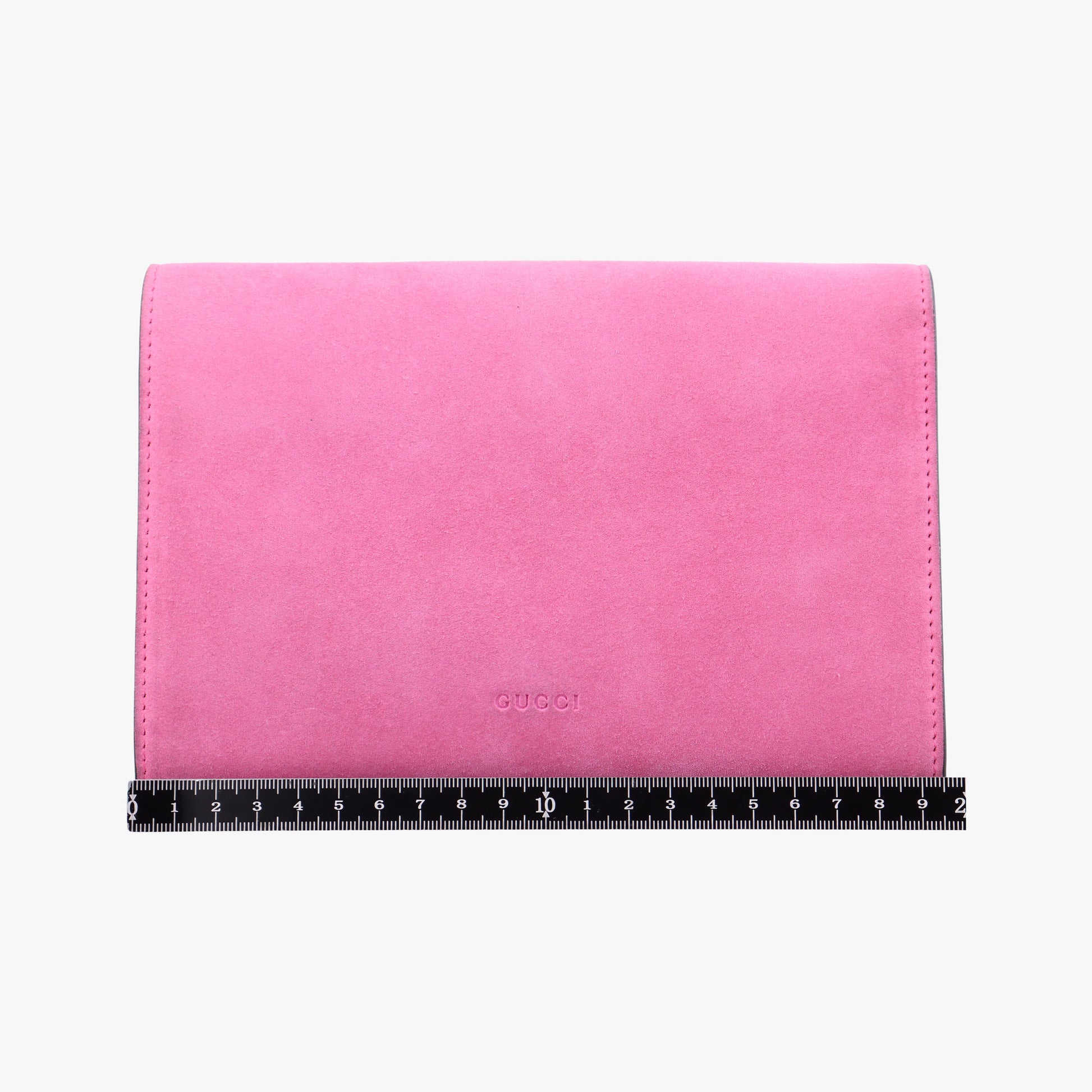 Pre-owned Gucci Dionysus Pink Suede 401231 shoulderbag | stylenewstar