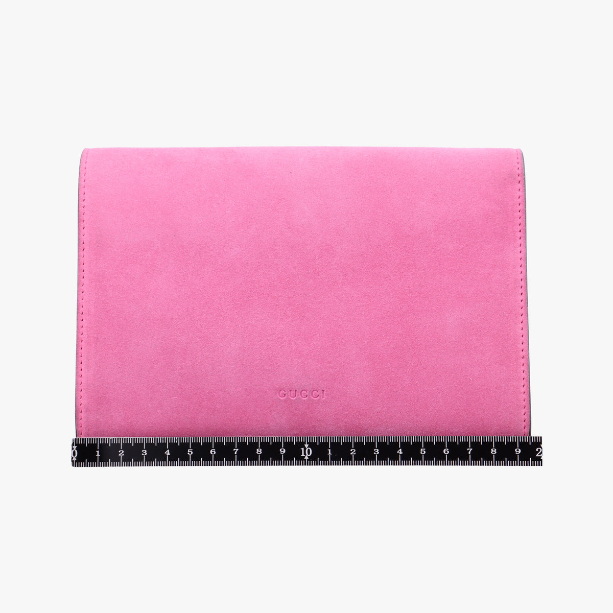 Pre-owned Gucci Dionysus Pink Suede 401231 shoulderbag | stylenewstar