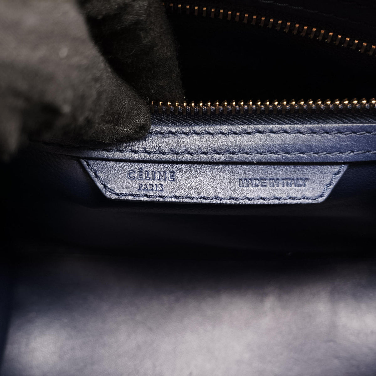 Luggage Mini Shopper Navy Leather S-ZP-0193ラゲージミニショッパー ネイビー レザー S-ZP-0193
