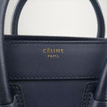 Luggage Mini Shopper Navy Leather S-ZP-0193ラゲージミニショッパー ネイビー レザー S-ZP-0193