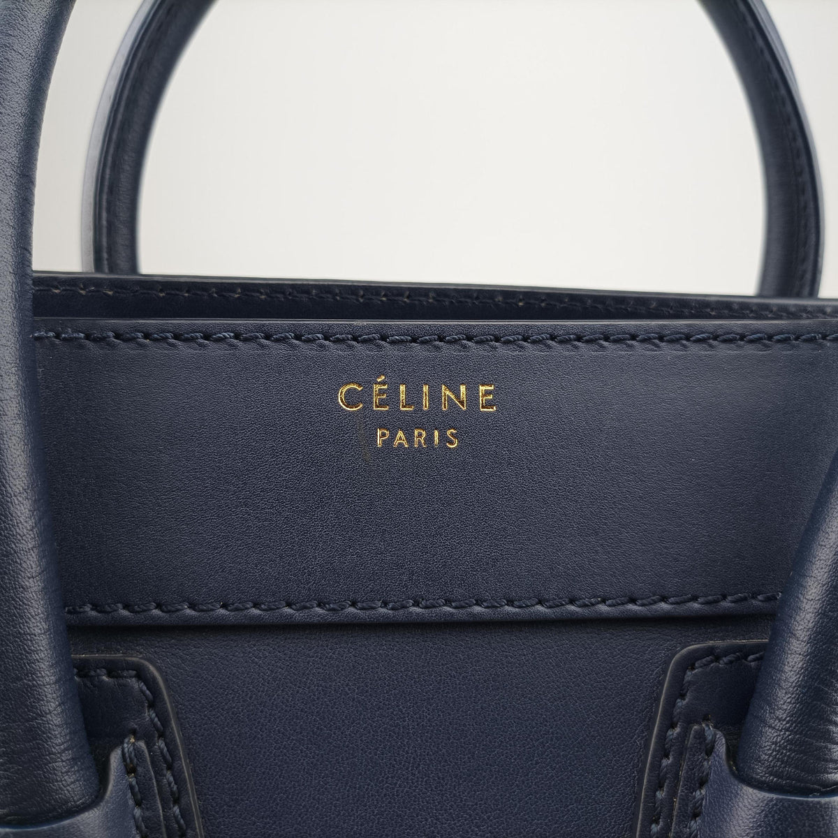 Luggage Mini Shopper Navy Leather S-ZP-0193ラゲージミニショッパー ネイビー レザー S-ZP-0193