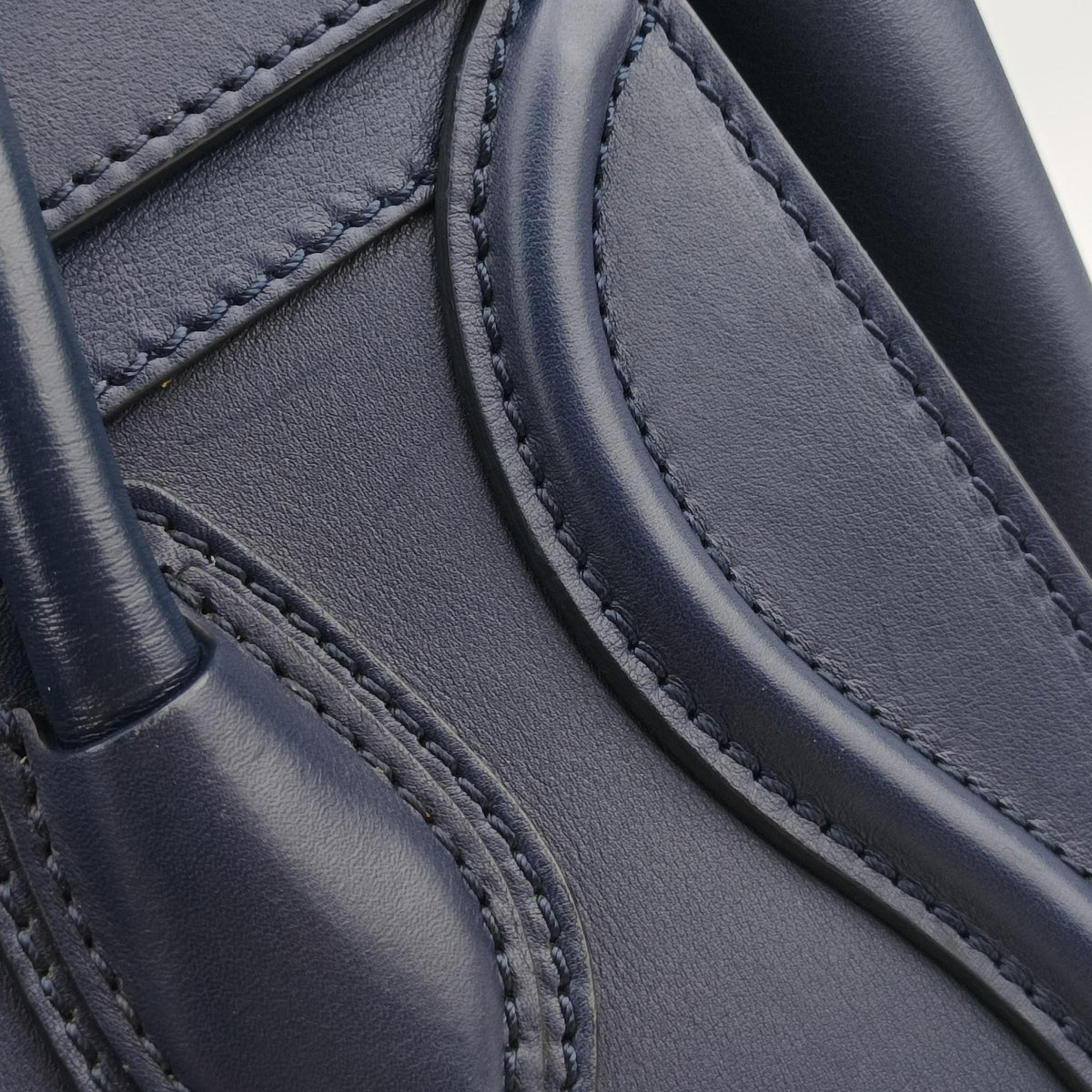 Luggage Mini Shopper Navy Leather S-ZP-0193ラゲージミニショッパー ネイビー レザー S-ZP-0193