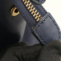 Luggage Mini Shopper Navy Leather S-ZP-0193ラゲージミニショッパー ネイビー レザー S-ZP-0193