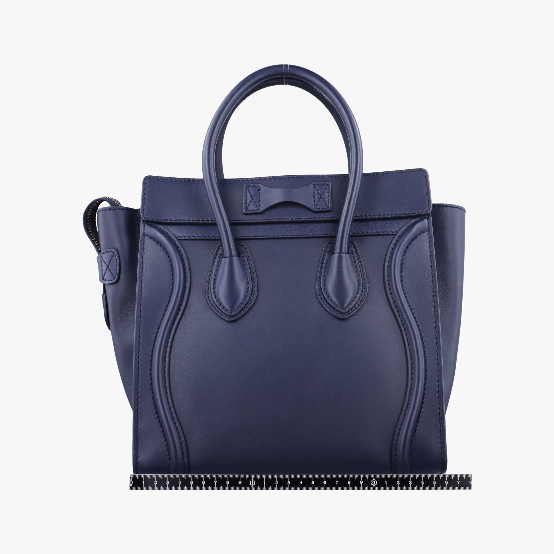 Luggage Mini Shopper Navy Leather S-ZP-0193ラゲージミニショッパー ネイビー レザー S-ZP-0193