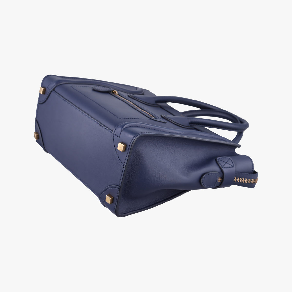 Luggage Mini Shopper Navy Leather S-ZP-0193ラゲージミニショッパー ネイビー レザー S-ZP-0193