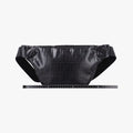 Zucca Diagonal Pattern Black PVC Coated Canvas 7VA434 7VA434 A5N7 198-8241ズッカ柄 ダイアゴナル ブラック PVCコーティングキャンバス 7VA434 7VA434 A5N7 198-8241