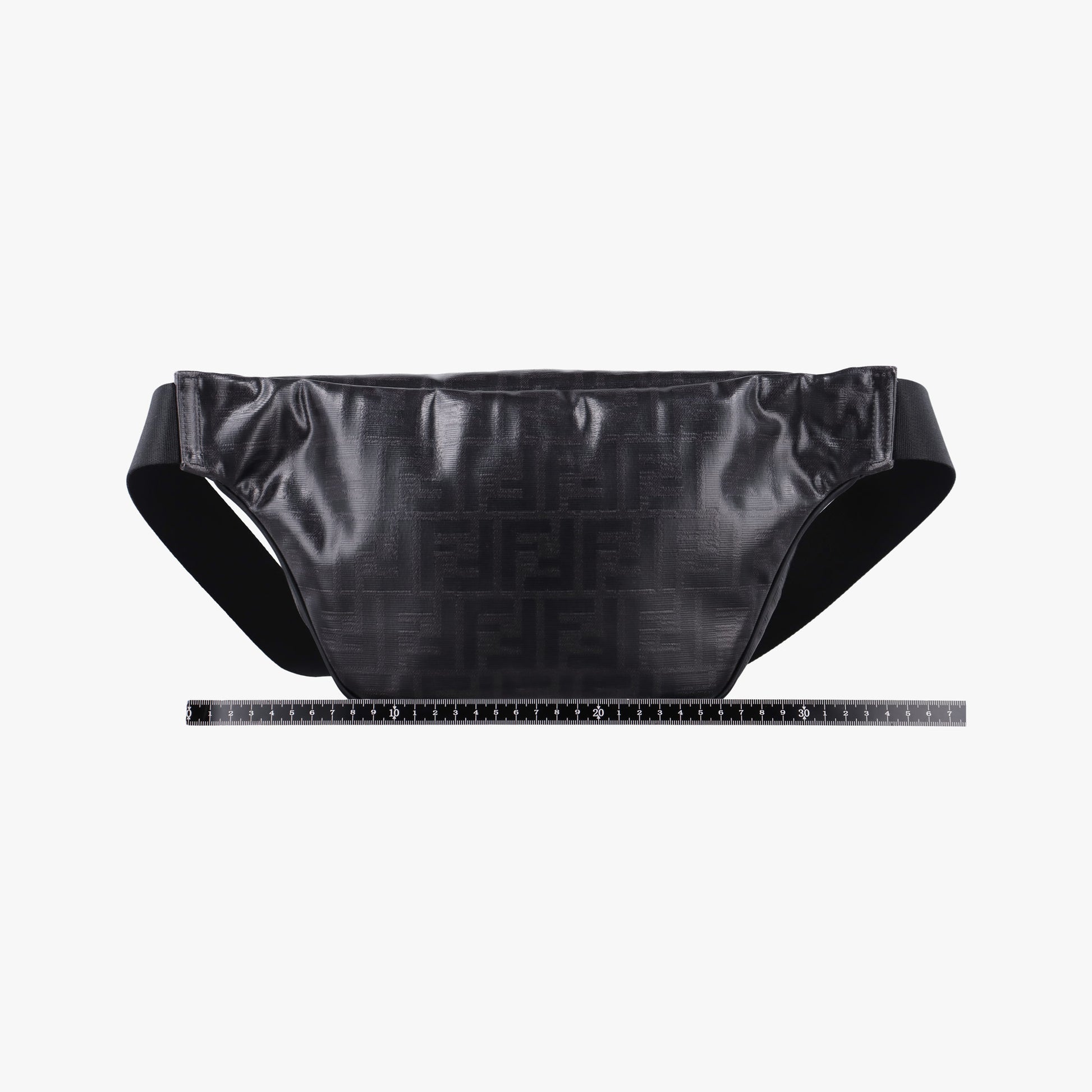 Zucca Diagonal Pattern Black PVC Coated Canvas 7VA434 7VA434 A5N7 198-8241ズッカ柄 ダイアゴナル ブラック PVCコーティングキャンバス 7VA434 7VA434 A5N7 198-8241