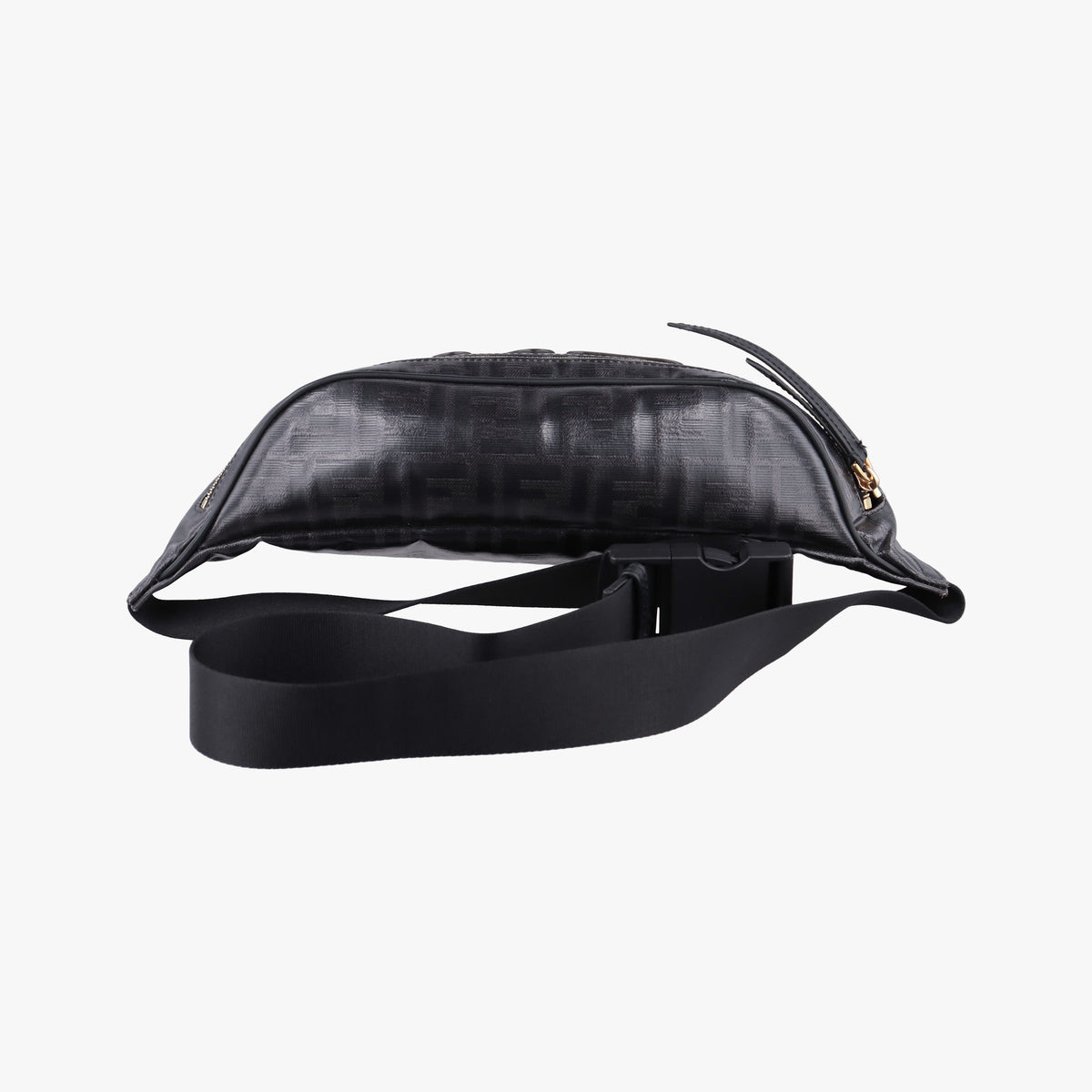 Zucca Diagonal Pattern Black PVC Coated Canvas 7VA434 7VA434 A5N7 198-8241ズッカ柄 ダイアゴナル ブラック PVCコーティングキャンバス 7VA434 7VA434 A5N7 198-8241