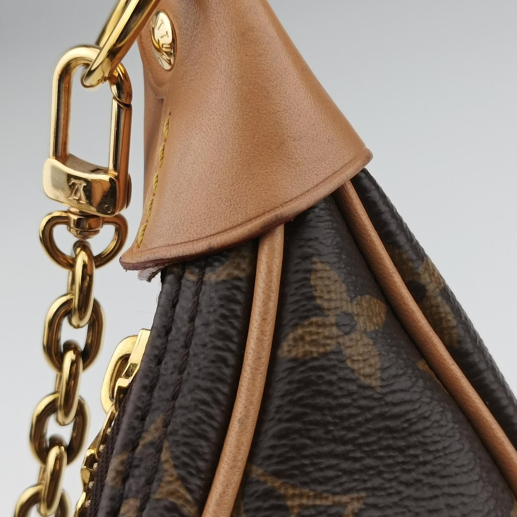 LOOP Brown×Beige Monogram Canvas M81098 IC Chipループ モノグラム/ブラウン×ベージュ モノグラムキャンバス M81098 ICチップ