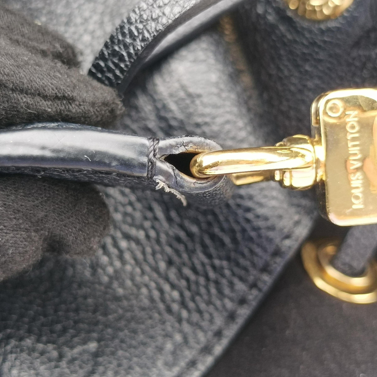 NeoNoe Noir Monogram Empreinte M45256 IC Chipネオノエ ノワール モノグラム アンプラント M45256 ICチップ