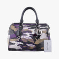Camouflage Print Bowler Multicolour canvas 10-BO-1111カモフラージュプリントボウラー マルチカラー キャンバス 10-BO-1111