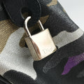 Camouflage Print Bowler Multicolour canvas 10-BO-1111カモフラージュプリントボウラー マルチカラー キャンバス 10-BO-1111