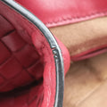 Intrecciato Ellitica Red lambskin B07612356Aイントレチャート エリティカ レッド ラムスキン B07612356A