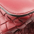 Intrecciato Ellitica Red lambskin B07612356Aイントレチャート エリティカ レッド ラムスキン B07612356A