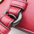 Intrecciato Ellitica Red lambskin B07612356Aイントレチャート エリティカ レッド ラムスキン B07612356A