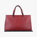 Intrecciato Ellitica Red lambskin B07612356Aイントレチャート エリティカ レッド ラムスキン B07612356A