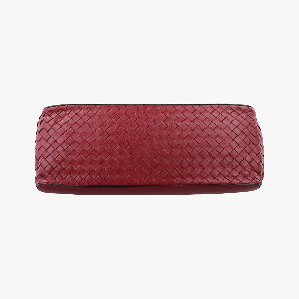 Intrecciato Ellitica Red lambskin B07612356Aイントレチャート エリティカ レッド ラムスキン B07612356A