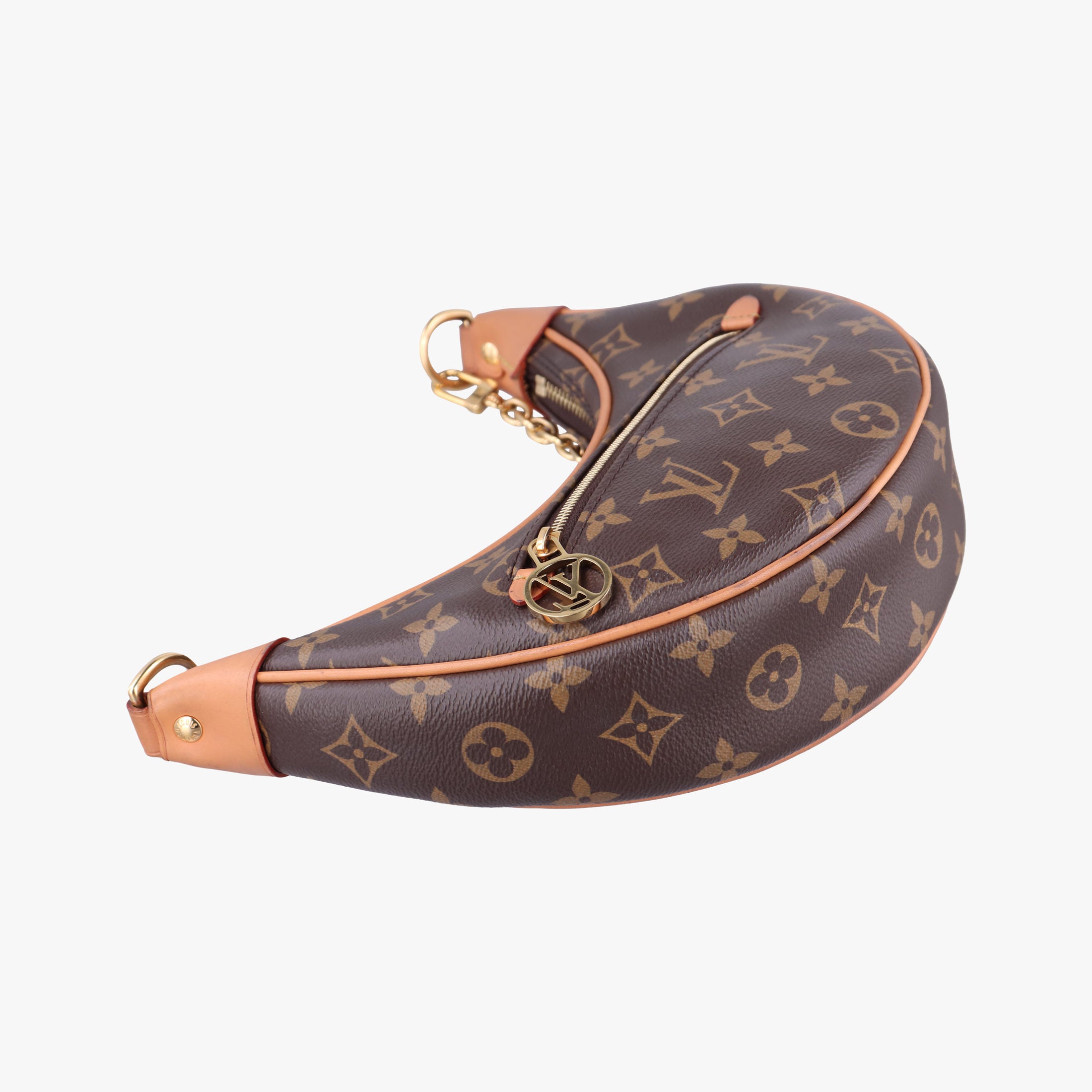 LOOP Brown×Beige Monogram Canvas M81098 IC Chipループ モノグラム/ブラウン×ベージュ モノグラムキャンバス M81098 ICチップ