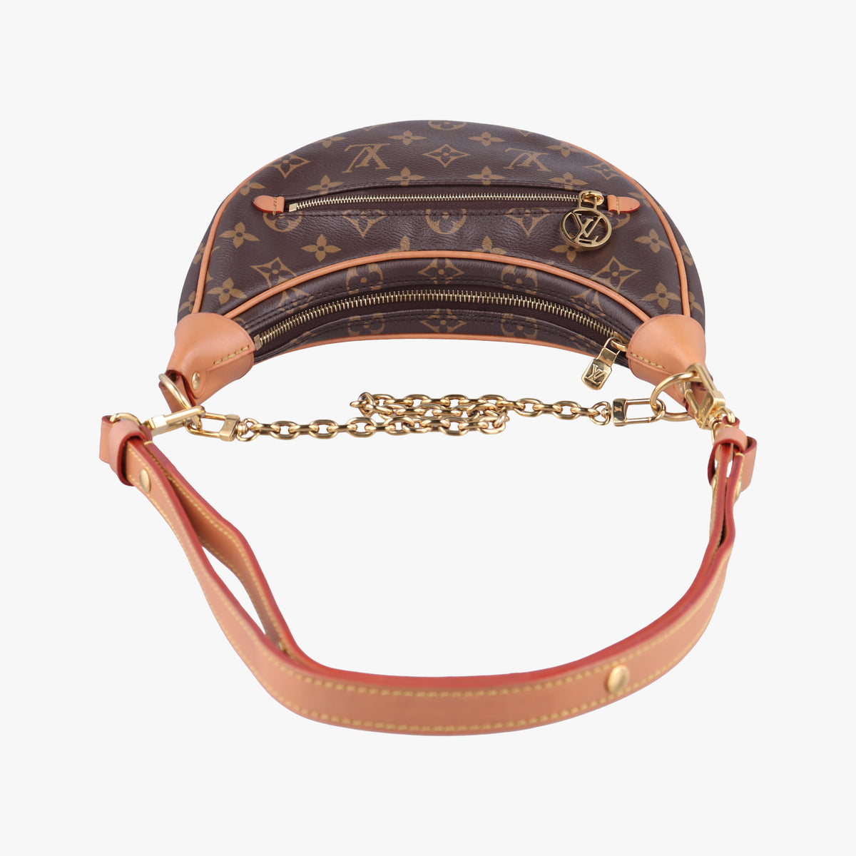 LOOP Brown×Beige Monogram Canvas M81098 IC Chipループ モノグラム/ブラウン×ベージュ モノグラムキャンバス M81098 ICチップ