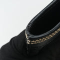 Trotter Flower Tote Black canvas×Leather 07-BO-1015トロッター フラワー トート ブラック キャンバス×レザー 07-BO-1015