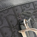 Trotter Flower Tote Black canvas×Leather 07-BO-1015トロッター フラワー トート ブラック キャンバス×レザー 07-BO-1015