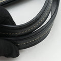 Trotter Flower Tote Black canvas×Leather 07-BO-1015トロッター フラワー トート ブラック キャンバス×レザー 07-BO-1015
