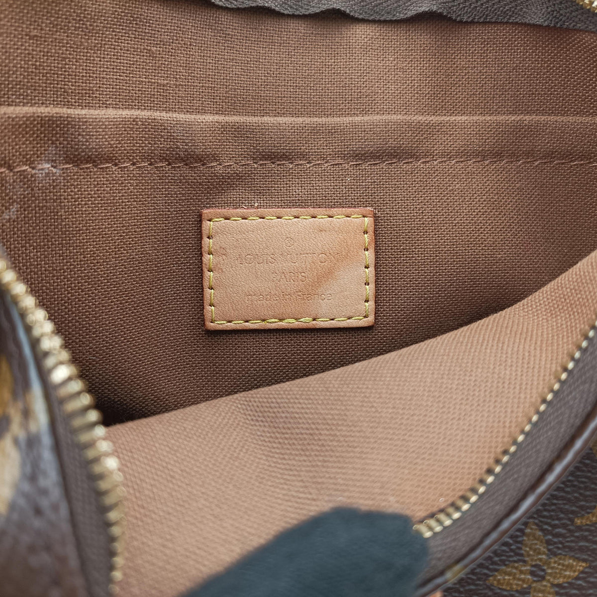 Multi Pochette Accessoir brown×khaki Monogram Canvas M44813 IC Chipミュルティ ポシェット アクセソワール モノグラム/ブラウン×カーキ モノグラムキャンバス M44813 ICチップ