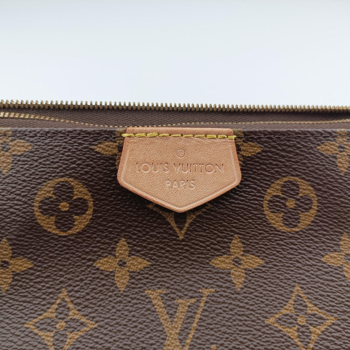 Multi Pochette Accessoir brown×khaki Monogram Canvas M44813 IC Chipミュルティ ポシェット アクセソワール モノグラム/ブラウン×カーキ モノグラムキャンバス M44813 ICチップ