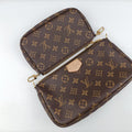 Multi Pochette Accessoir brown×khaki Monogram Canvas M44813 IC Chipミュルティ ポシェット アクセソワール モノグラム/ブラウン×カーキ モノグラムキャンバス M44813 ICチップ