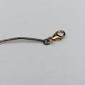 Pre-owned Hermes Pop H Golden×Blue GP  necklace | stylenewstar