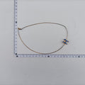 Pre-owned Hermes Pop H Golden×Blue GP  necklace | stylenewstar