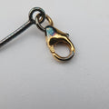Pre-owned Hermes Pop H Golden×Blue GP  necklace | stylenewstar