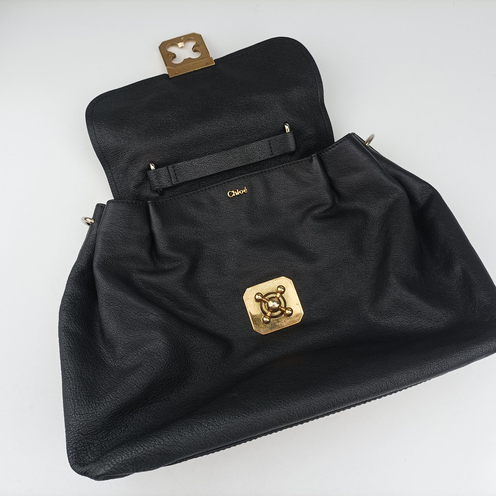 Elsie Black Leather 02-10-50エルシー ブラック レザー 02-10-50