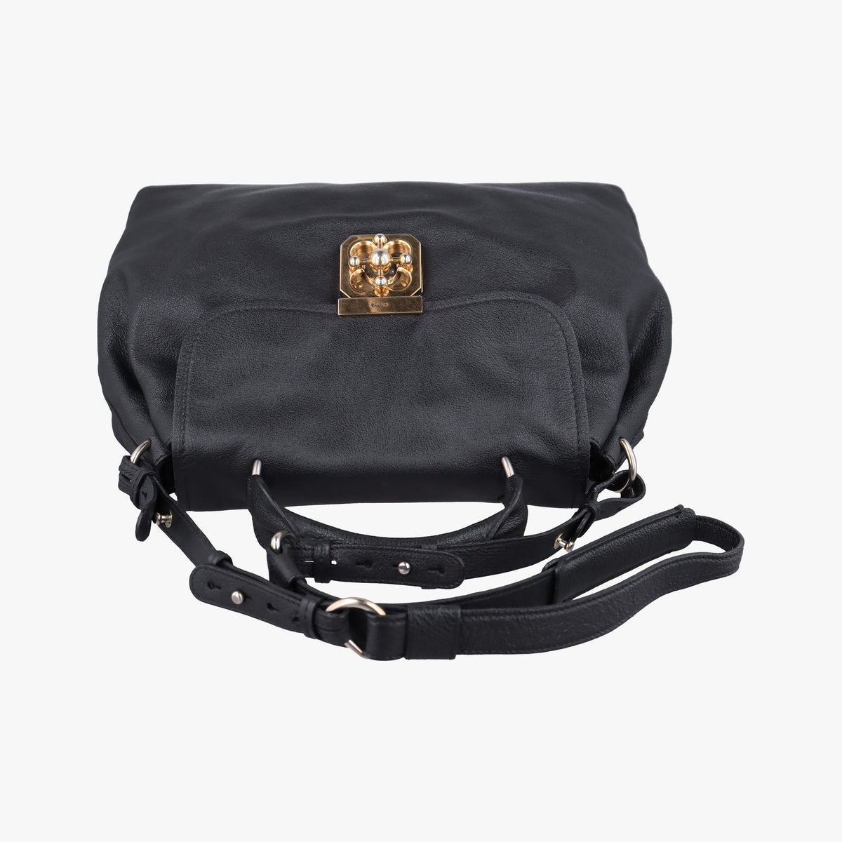 Elsie Black Leather 02-10-50エルシー ブラック レザー 02-10-50