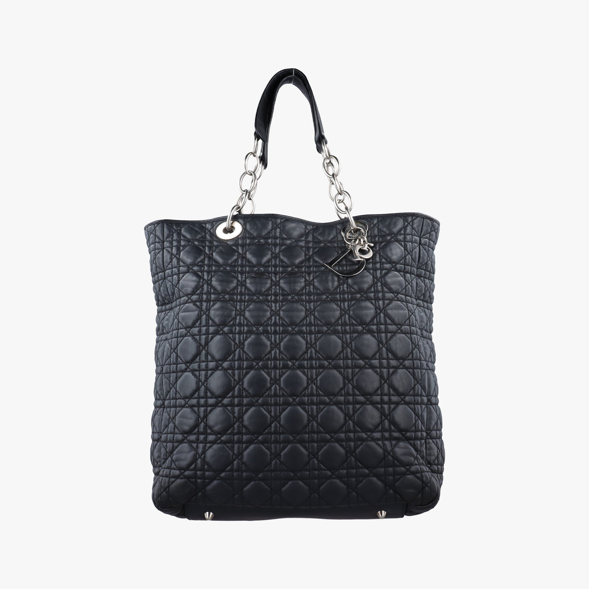 Cannage Dior Soft Shopping Black lambskin 236-BM-0078ソフト レディ ディオール トート ブラック ラムスキン 236-BM-0078